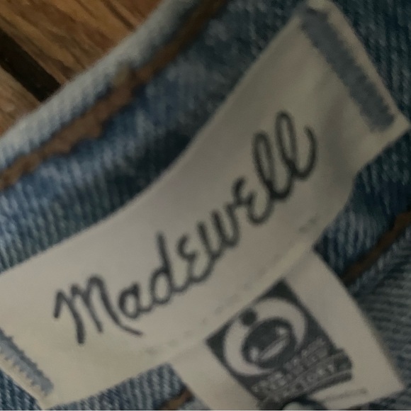 Madewell Light Blue Straight Leg Jeans - Picture 4 of 4